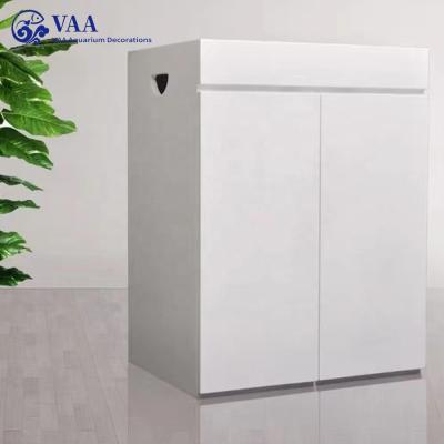 China Factory price adjustable (height) custmoized wooden MDF fish tank stand cabinet ADA style diy aquarium cabinet for sale