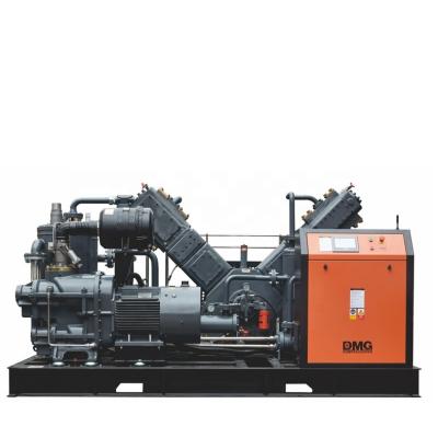 China Foshan Compressor Manufacturer Philippines Colombia Egypt Italy Peru OIL-LESS 80HP 60kw Rotary Booster Compressors for sale