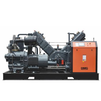 China 85kw 11hp 40bar 380V Electric Rotary Belt Driven Screw Booster Industrial Type Price Air Oil Free High Pressure Workshop Compressor for sale