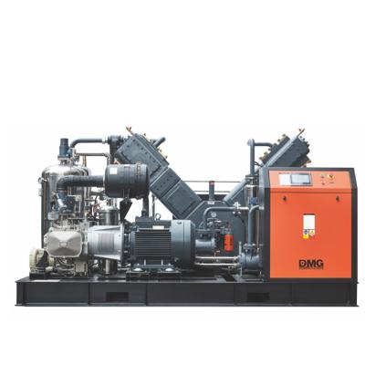 China Factory direct sale oil free medium high pressure double cylinder oil free air compressor for plastic industry with commission for sale