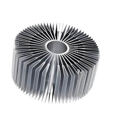 China Led Heatsink Extruded Aluminum Heat sink Oxidation Surface Treatment for sale