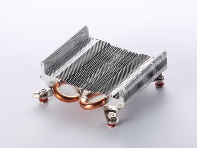 China 500W IP55 Copper Tube Heat Sink Customized Microchannel Heat Sink for sale