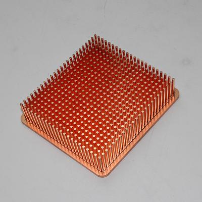 Κίνα ΕΑΝ οι λουρίδες C1100 απόφυγαν το σωλήνα Heatsink χαλκού πτερυγίων για αυτοκίνητο προς πώληση