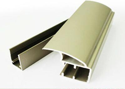 China Wardrobe Anodizing Aluminum Profiles , Furniture Powder Coating Aluminum Frame for sale