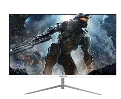 China 27 Inch Curved Computer Led Monitor HD LCD White Gaming Curved Monitor With VGA HD Port for sale