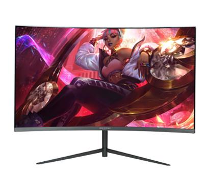 China Hot Selling Non Curved 24 Inch Narrow PC 2800R Smart Computer Monitor Frontier LED Gaming Desktop Monitors 144hz for sale