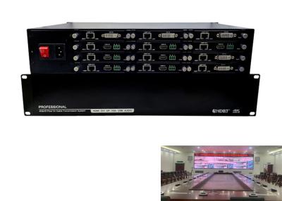 China CAT5e/6/7 12 Ergänzungs-Teiler-POC Doppel-IR RS232 3D der Hafen-HDMI HDBaseT zu verkaufen