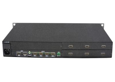 China Seamless 2x3 HDMI Video Wall Controller , 4K HDMI Multiviewer 1x3 1x2 2x3 2x2 2x1 for sale