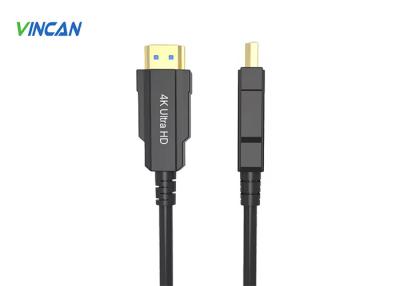 China Snelheid HDMI Glasvezeldraad Voor Dolby TrueHD Audio Formats En HDMI 2.0 Compatibiliteit Te koop