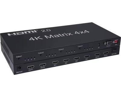 China Métodos de control múltiple de audio y video profesionales 4K 2x2 HDMI Switcher Control de procesador de pared de video en venta