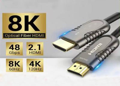 China High-speed Transmission 4K HDMI Fiber Optic Cable For HDMI 2.0 1.4 1.3 Resolution for sale