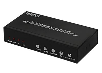 Cina Tipo femminile porti del SEME HDMI 2x1 MultiViewer di CC 5V 1A dell'ingresso/uscita in vendita