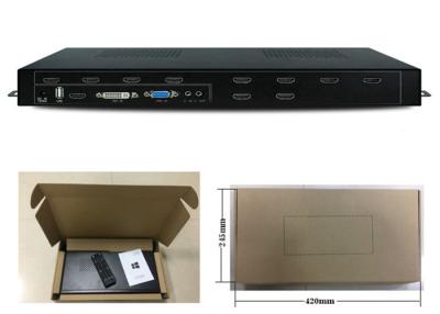 China 1 Teiler des Ertrages HDMI des Input 9 mit Wandfunktion 1x9 HDMI Videowand-Prüfer mit 3x3 zu verkaufen