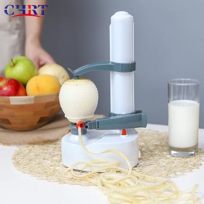 China CHRT Sustainable Easy Operate Automatic Electric Potato Peeler Apple Fruit Peeler for sale