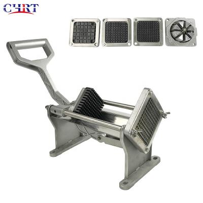 China CHRT Food Grade Commercial Viable Commercial Potato Sheader Potato Chips Cutting Machine Hand Potato Vegetable Cutter for sale