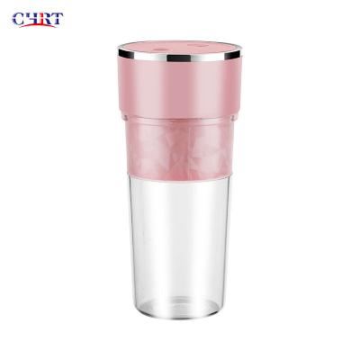 China CHRT Multi-Function Personal Rechargeable Juicer Blender Fruit Extractor Handheld Cup Juice Maker Electric Juicer Automatic USB Fresh Juicer for sale