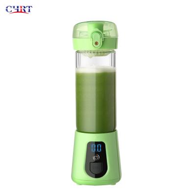 China Multifunctional CHRT BPA Free Portable Blender Fruit Juice Blender Electric Mixer Fruit Smoothie Mini Blender Juicer Extractor for sale