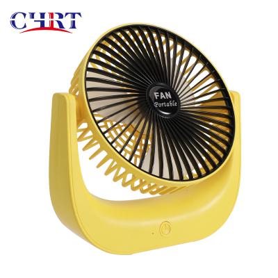 China U Shape CHRT Mini Hand Air Cooler Fan Usb Rechargeable Electric Desktop Portable Fan for sale