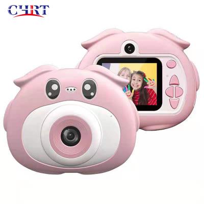 China CHRT Function Girls Toy Birthday Gift HD Digital Selfie Recording Camera Children Kids Camera With Dual Lens for sale