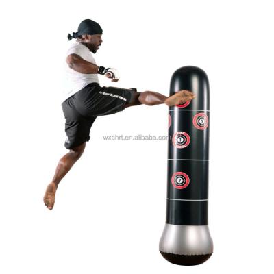 China Made of PVC CHRT Inflatable Tower Bag Kids Free Standing Punching Fitness Play Heavy Fitness Sandbag for sale