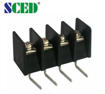 China A.W.G. terminal connector PBT 9.5mm Barrier Terminal Block 4 Pin 300V 20A 12-22 for sale