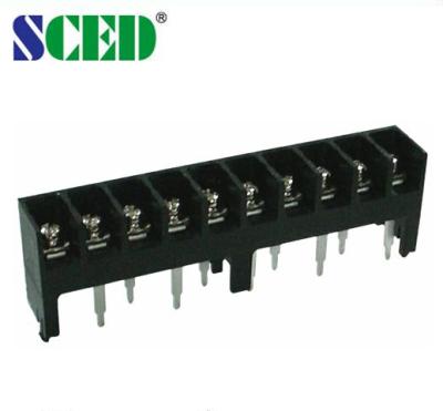 China PBT TB1100-05 Two Row 10 Pin Terminal Strip Connectors PCB Drive In And Lock Screw Barrier Terminal Block for sale