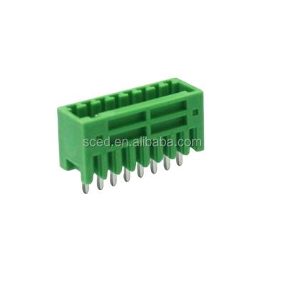 China Pluggable Terminal Blocks Male Terminal Connectors 5.08 Socket 11 - A.W.G. 20 for sale