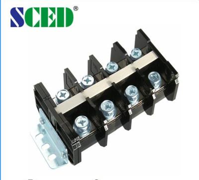 China High Current Space 25mm PC Screw Clamp Electronic Component 100AM Terminal Block for sale