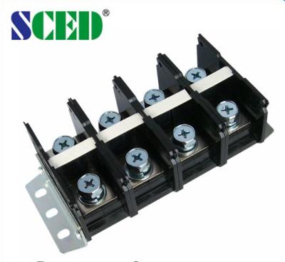 China PC 200A High Current Terminal Connector For Din Rail Screw Terminal Block 36.00mm for sale