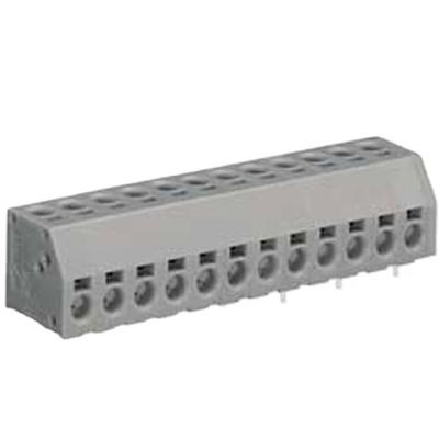 China Spring Terminal Block For CCTV Pitch 5.0mm Screwless Terminal Block China TJ500-05 for sale