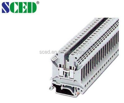 China TR-5N Screw Din Rail Terminal Block Connectors with A.W.G. 10 11 - 20 from A.W.G. din rail compact 30 - for sale