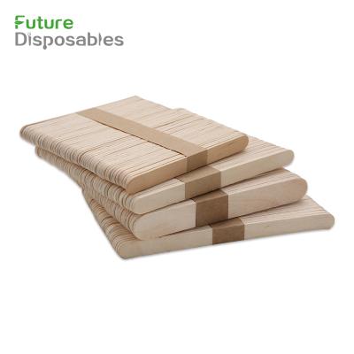 China Sustainable Hot Sale Wooden Ice Cream Sticks / Popsicle Sticks / Ice Cream Stick Ice Cream for sale