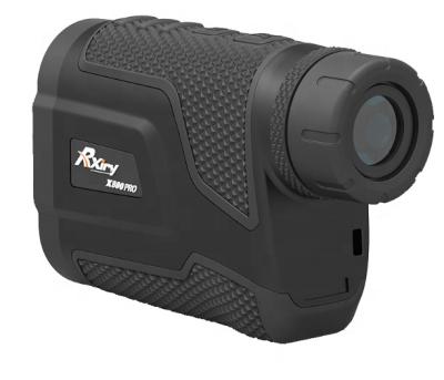 China New Model Rxiry X800pro Laser Rangefinder Measuring Range 0-800m 125.6mm*83.59mm*43.96mm for sale