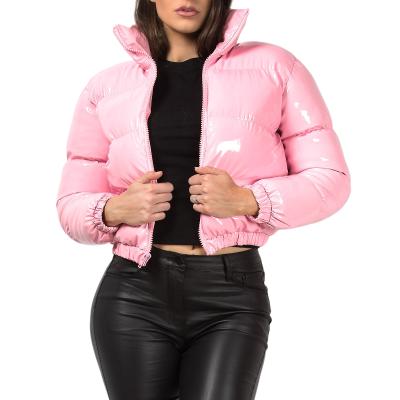 China High Quality Breathable Breathable Plus Size Women Jacket With High Waist Cropped Jacket For Casual Short Stripper Ladies Custom Jacket for sale