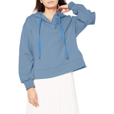 China Custom Oversized 100% Cotton Sweatshirt High Quality QUICK DRY Logo Sweatshirt Wholesale Embroidery QUICK DRY Hoodies For Women for sale