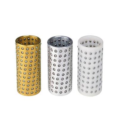 China Hardware Mold Ball Cage Guide Bearing White Plastic Ball Cages Guide Ball Cage Retainer for sale