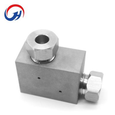 China Waterjet Service Cut-off Water Jet Spare Parts Elbow Assembly for sale