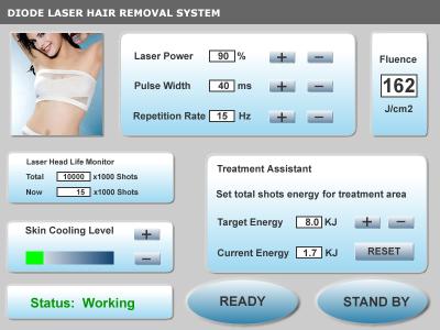 China 810nm Diode Laser Hair Removal Machine, Spa Beauty Equipment for sale