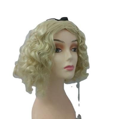 China European short curly hair of the other Marilyn Monroe Wig Fluffy Women and chief of Monroe Short Curly Hair Wig of American full for sale