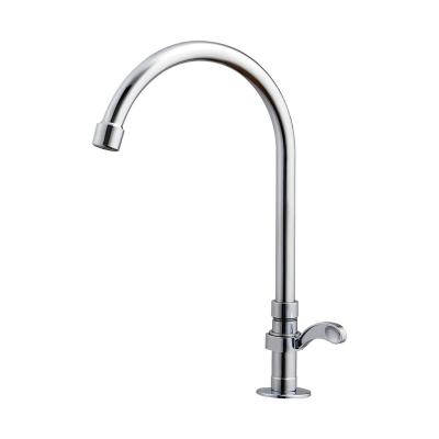 China 2021 Thermostatic Faucets New Design Water Saver Zinc Singl Cold Water Kitchen Faucet for sale