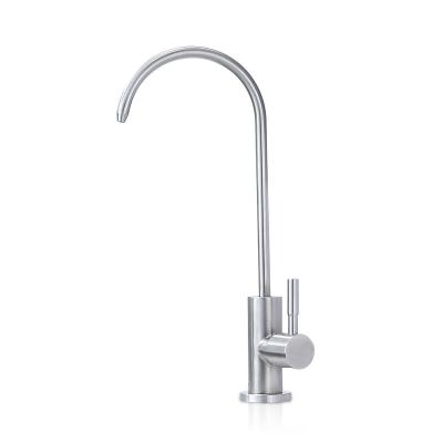 China Thermostatic Handle Beverage Lever Taps 304 Stainless Steel Purifier Faucet Drinking Clean Water Faucet for sale