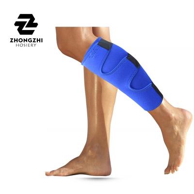 China Elastic compression sleeves with an anti-slip design fits best tight compression lower leg brace for men women and running calf compression sleeve and calf brace for sale