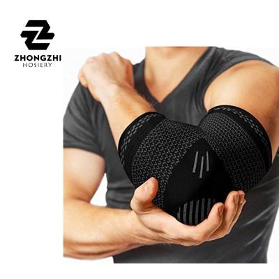 China Fashionable Unisex Best Elbow Brace Compression Support Elbow Sleeve for Tendonitis and Tennis Elbow Brace for sale