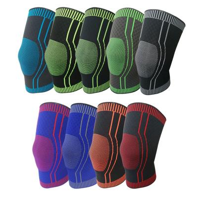 China Leisure Manufacturer Compression Knee Sleeve Knitting Brace for sale