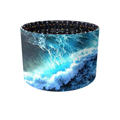 China P1.8 P2 P2.5 P3 P4 Indoor Soft Module Curved Flexible Led Display Screen For Cylindrical Column Use for sale