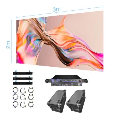 China Promotion restaurant and hotel supplies P1.9 P2.6 P2.9 P3.9 P4.8 indoor led event screen EDA/CAD models led screen P1.9 300x400 for sale