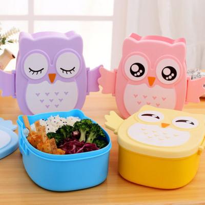 China Kids Student Portable Lunch Box Bento Box Container With Compartments Microwavable Case for sale