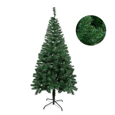 China Christmast Ornament 2.4M Christmas Tree Artificial Full Decoration Tree With Strong Metal Stand For Home Party for sale