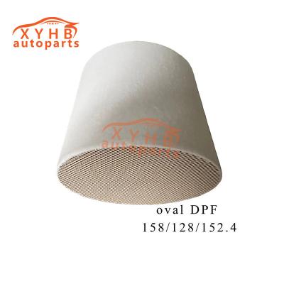 China                  Ceramic Carrier Diesel DPF Three-Way Catalytic Filter Element Euro 1-5 Model: 158*128*152.4              for sale