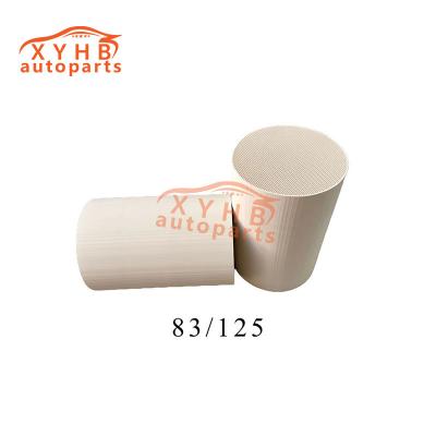 China Automotive Three Way Catalytic Converter Ceramic Carrier Euro 1-5 Model 83 X 125 for sale